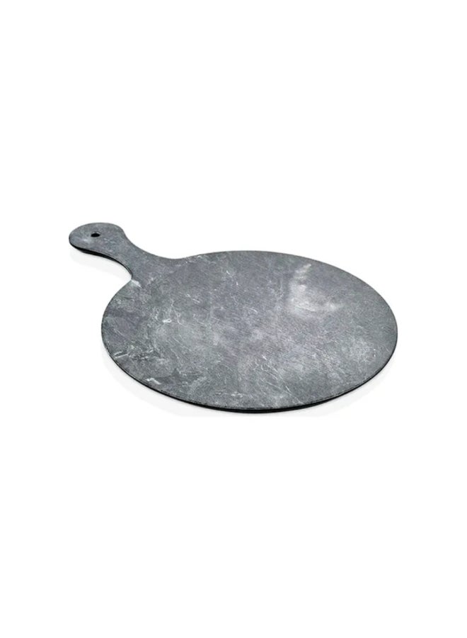 Sierra Elegant Round Serving Board Dark Grey 30 cm 35130.CAL